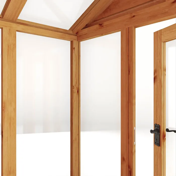 Waltons 10x6 Wooden Combi Greenhouse Shed Apex Styrene Growhouse Tongue and Groove Potting Shed