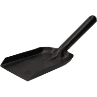 5 inch Steel Shovel Black Metal Small Coal Shovel Fire Accessories Ash Dust Pan