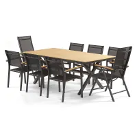 Outdoor Garden Venice 2m Folding Dining Collection