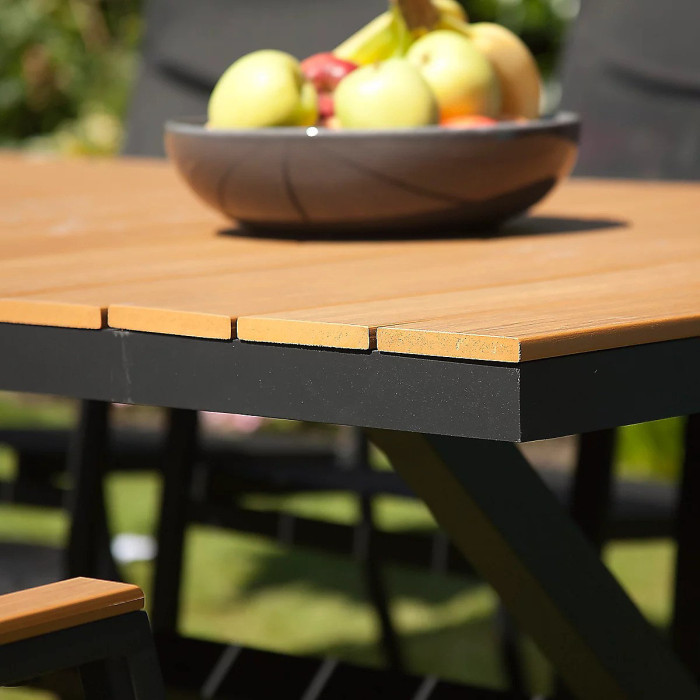 Outdoor Garden Venice 2m Folding Dining Collection