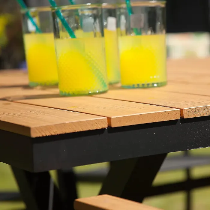 Outdoor Garden Venice 2m Folding Dining Collection