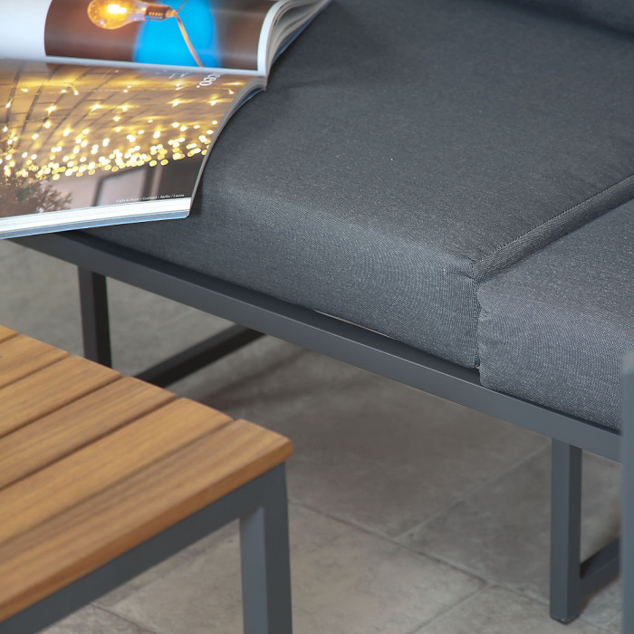 Garden Sofa Set (Turin) in Aluminium