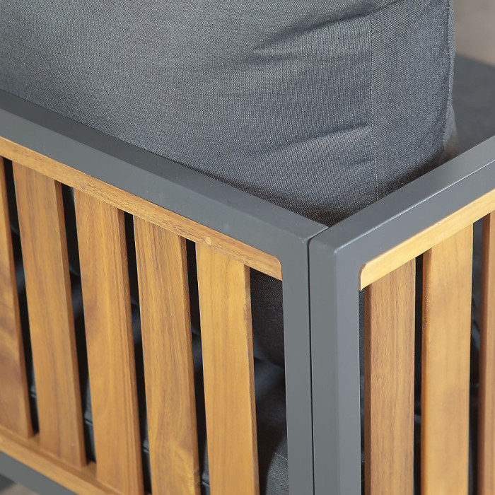 Garden Sofa Set (Turin) in Aluminium