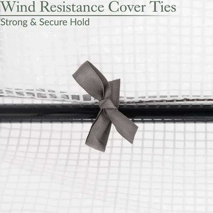 4 Tier Mini Greenhouse Replacement Cover Grow House Protector - Mesh COVER ONLY