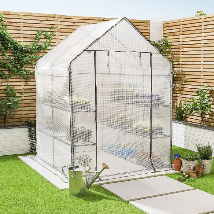 Large Walk In Greenhouse Replacement Cover Grow House Protector - COVER ONLY