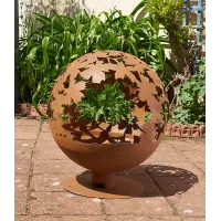 Full Ball Autumn Blaize Full Fire Bowl - L58 x W58 x H65 cm