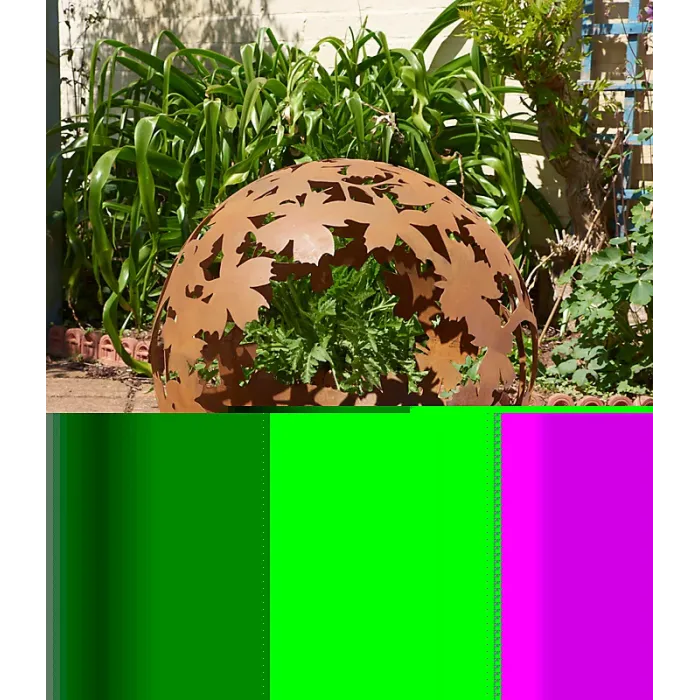 Full Ball Autumn Blaize Full Fire Bowl - L58 x W58 x H65 cm