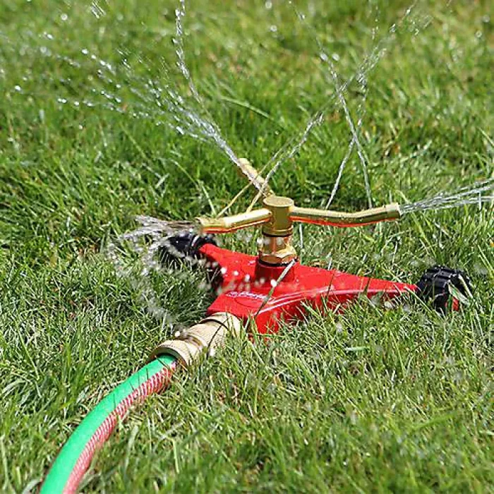 Darlac Brass 3 Arm Sprinkler Gold