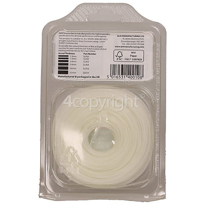 ALM Compatible Spare Part - SL001 Trimmer Line 30m - TLS9508