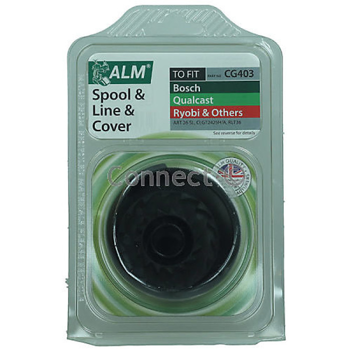 Grass Trimmer CG403 Spool & Line with Spool Cover