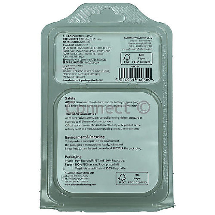 Grass Trimmer CG403 Spool & Line with Spool Cover