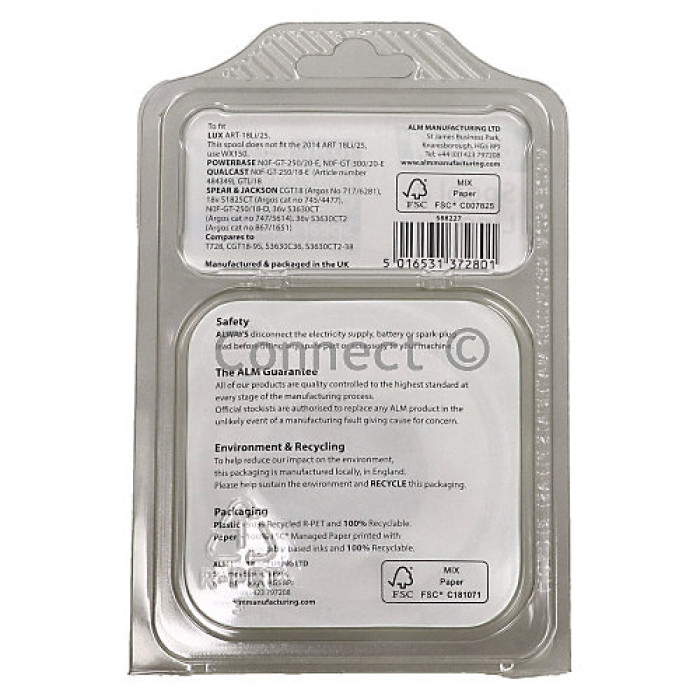 ALM Genuine Grass Trimmer LU728 Spool & Line