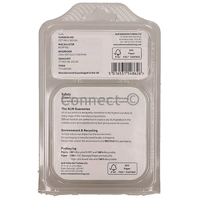 ALM Genuine Grass Trimmer MC486 Spool & Line with Spool Cover