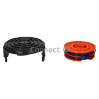 ALM Genuine Grass Trimmer QT455 Spool & Line with Spool Cover