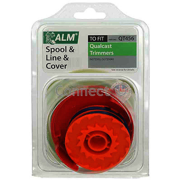 ALM Genuine Grass Trimmer QT456 Spool & Line with Spool Cover
