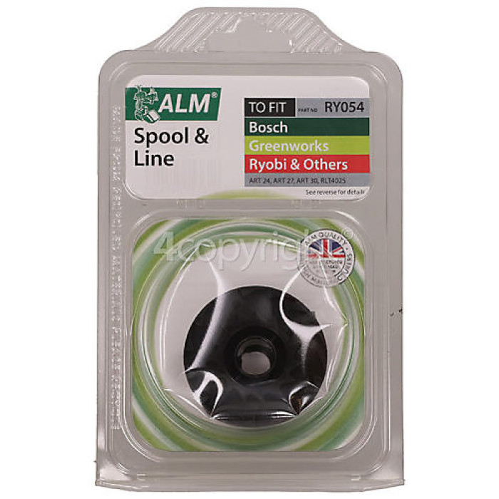 ALM Genuine Grass Trimmer RY054 Twin Spool & Line