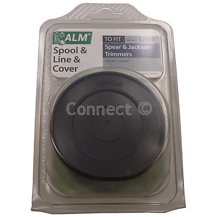 ALM Genuine Grass Trimmer SJ490 Spool & Line with Spool Cover
