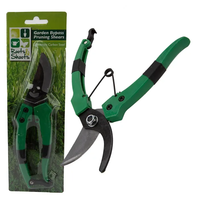 Garden Pruning Shears Gardening Tools Accessories, Garden Work 19cm Green