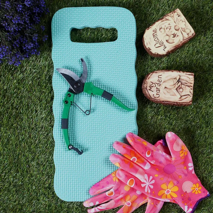 Garden Pruning Shears Gardening Tools Accessories, Garden Work 19cm Green