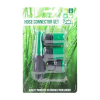 4PC Hose Connector Set Gardening Tools Accessories, Garden Work 13cm Green
