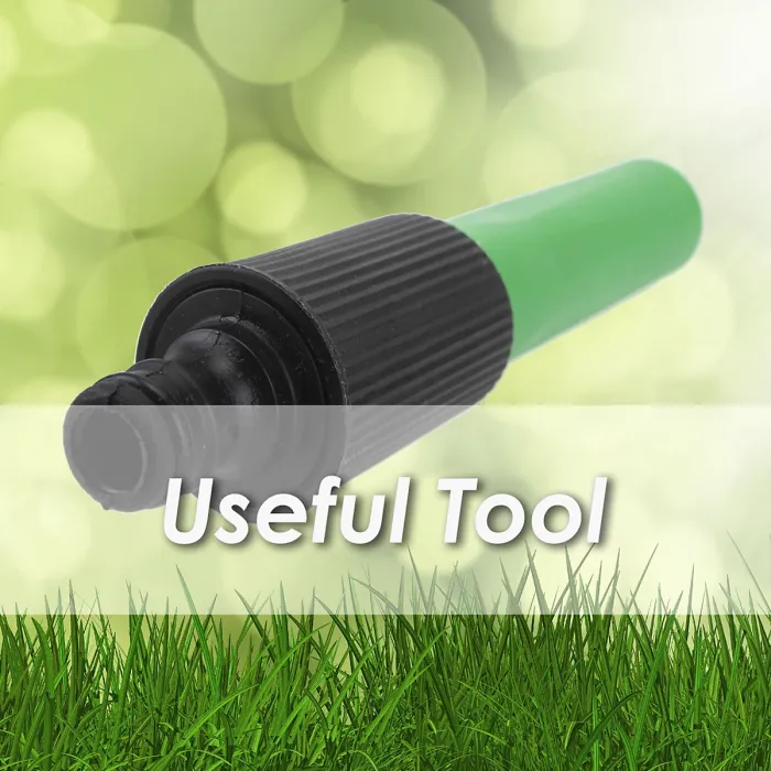 Snap Action Spray Nozzle Gardening Tools Accessories, Garden Work 13cm Green
