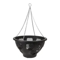 14 Inch Hanging Basket Gardening Tools Accessories, Garden Work 40cm Black