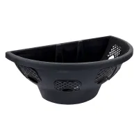 18 Inch Hanging Wall Basket Gardening Tools Accessories, Garden Work 50cm Black