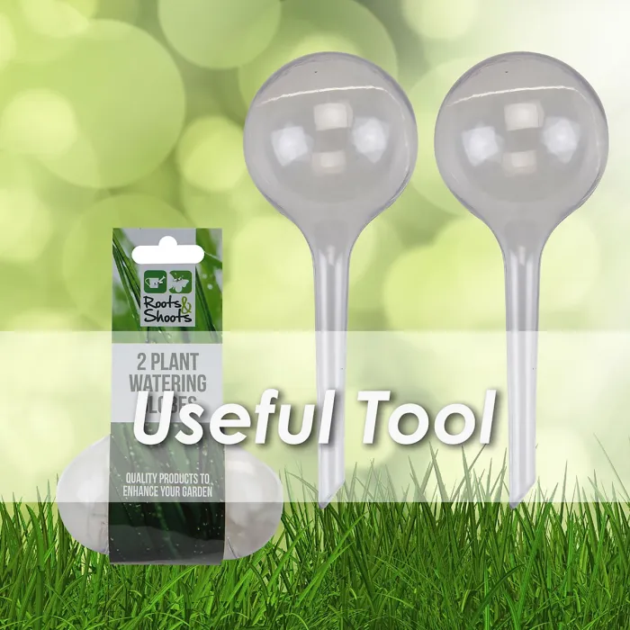 Self Watering Bulbs Gardening Tools Accessories, Garden Work 13cm Clear