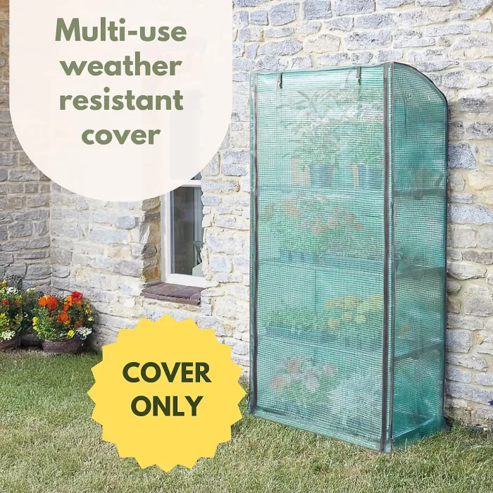 Marco Paul 1.7m Garden Greenhouse PVC Replacement Cover