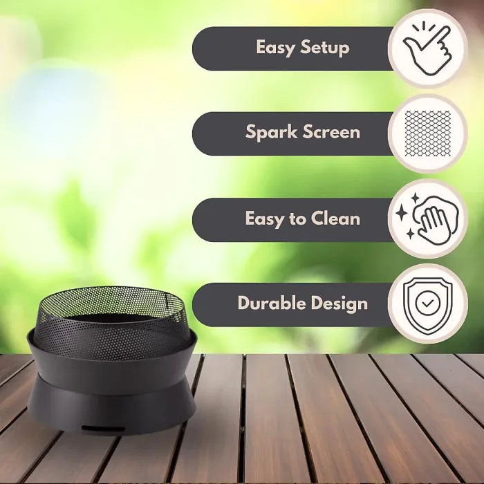 Marco Paul Garden Fire Basket - Vigor Firepit