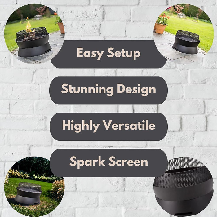 Marco Paul Garden Fire Basket - Vigor Firepit