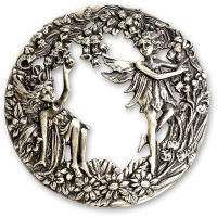 Pewter Lid - Fairy Garden - Project Kits Accessories