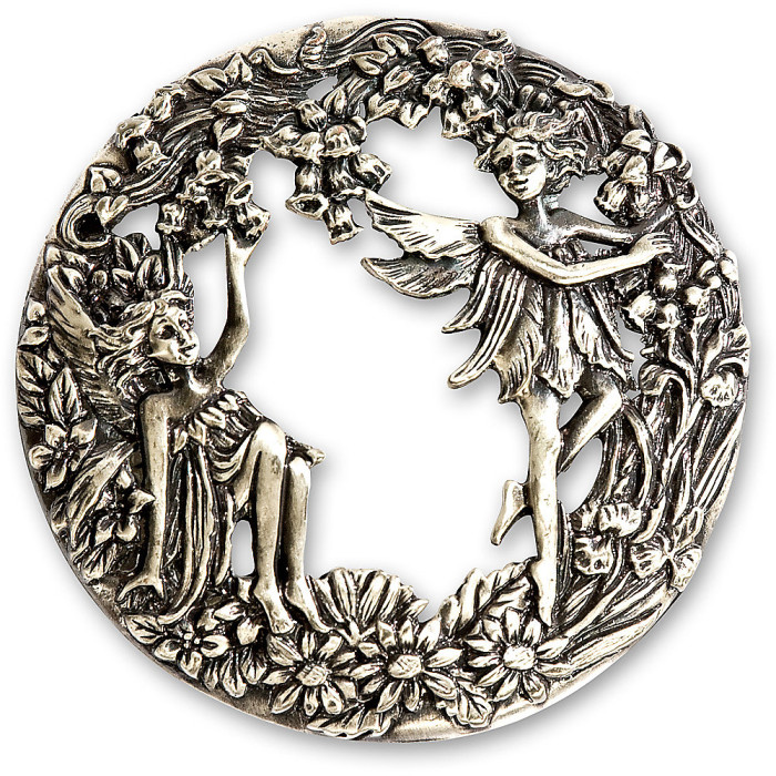Pewter Lid - Fairy Garden - Project Kits Accessories