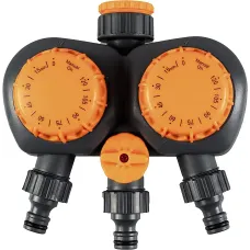 3-in-1 Mechanical Sprinkler Timer - Garden Tap Attachment for Hose Pipe & Irrigation Watering System with Timer & Auto Switch Off