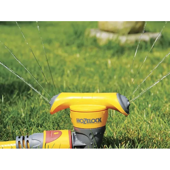 Hozelock Vortex Spike Garden Watering Sprinkler Rotating 2510 Lawn Grass