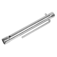 Sealey MS157 Long Reach Double End Spark Plug Box Spanner with L-Bar 16/18mm