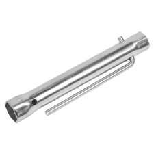 Sealey MS161 Long Reach Double End Spark Plug Box Spanner with L-Bar 18/21mm