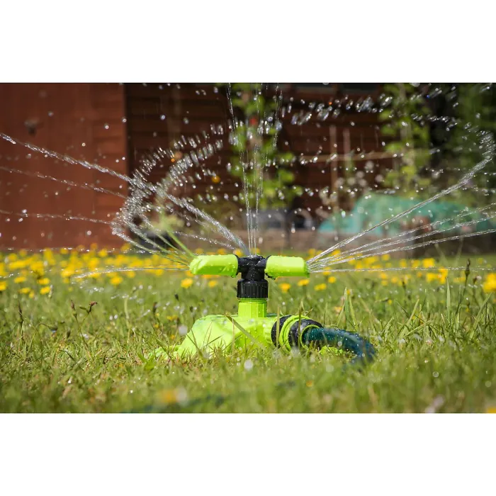 Sealey JS2023 Adjustable Rotating Garden Sprinkler 3-Arm
