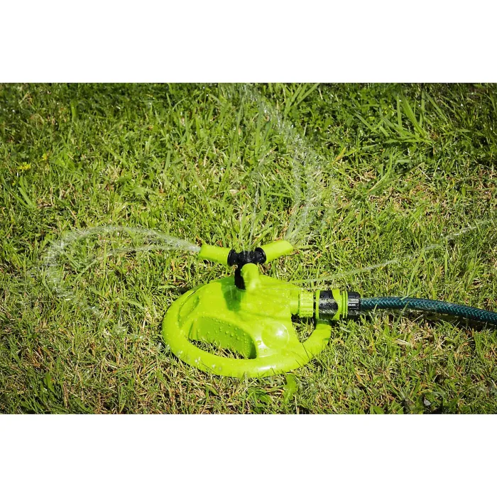Sealey JS2023 Adjustable Rotating Garden Sprinkler 3-Arm