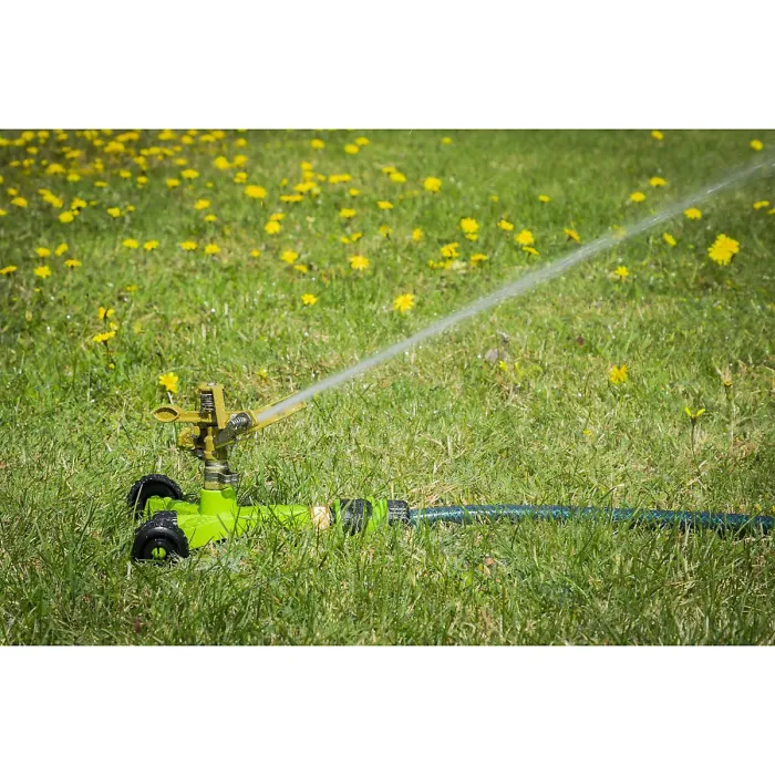 Sealey JS2034 Pulsating Sprinkler with Metal Wheeled Base
