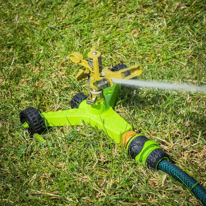 Sealey JS2034 Pulsating Sprinkler with Metal Wheeled Base