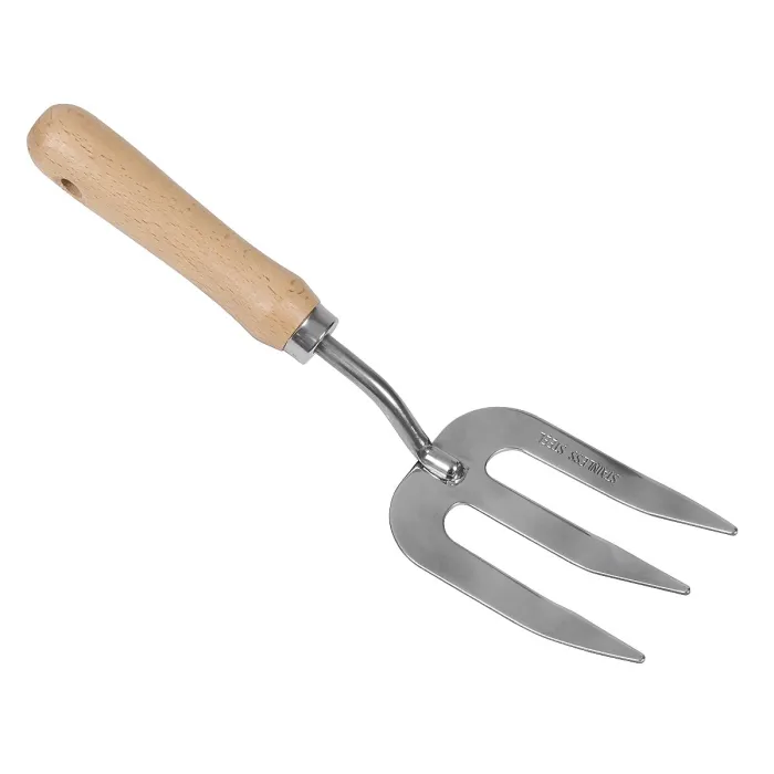 Sealey GTWH007 Premier Garden Hand Fork with Ash Handle & Stainless Steel Tines
