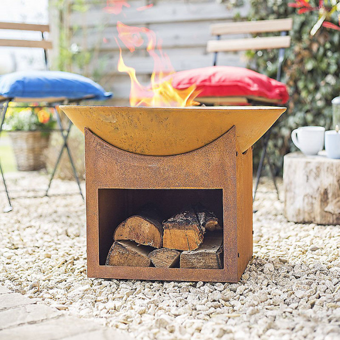 FASA OXIDISED CAST IRON FIREPIT