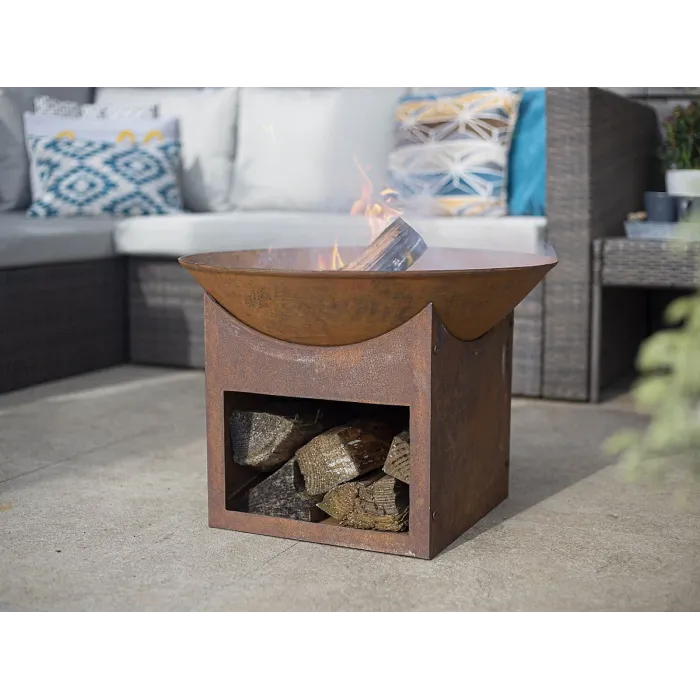 FASA OXIDISED CAST IRON FIREPIT