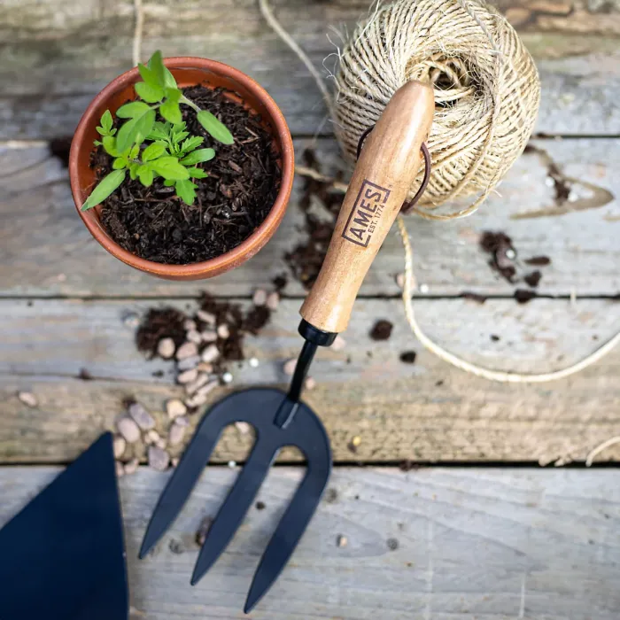 AMES High-Quality Carbon Steel Garden Hand Fork