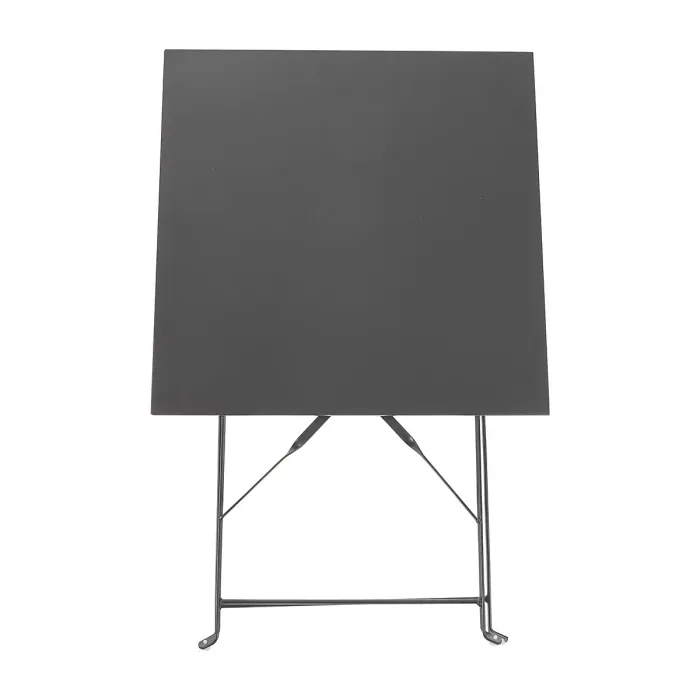 Harbour Housewares 2 Seater Sussex Bistro Set - Square - Grey