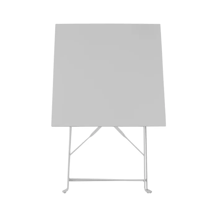 Harbour Housewares 2 Seater Sussex Bistro Set - Square - White