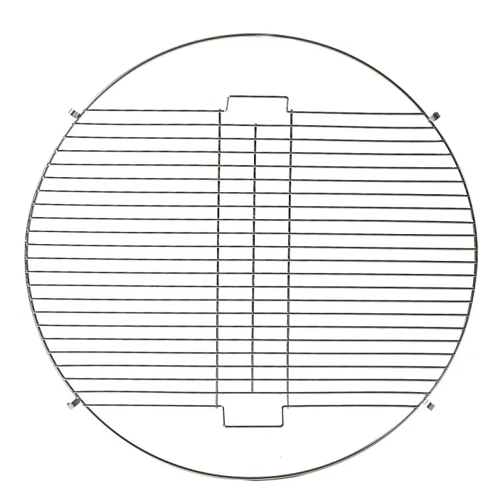 Harbour Housewares Round Fire Pit BBQ Grill - 72.5cm - Grey