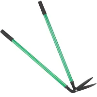 Hardys 36" Long Handled Garden Shears - 1.3kg Lawn Edging Border Trimmer with Soft Grip Handles, Carbon Steel Blade, Green