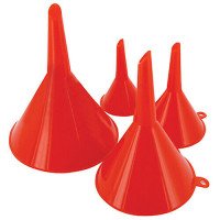 4 Piece Funnel Set Liquid 50mm 75m 100mm & 120mm